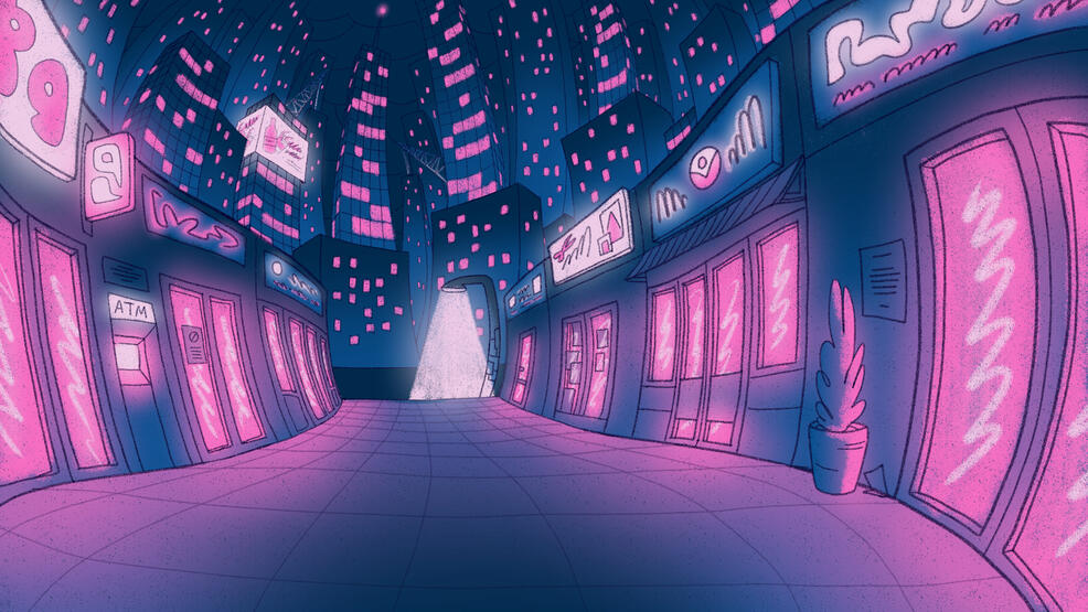 university project &#39;TRANSFIGURE&#39; background