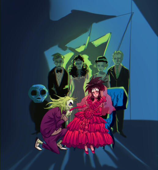 beetlejuice wedding