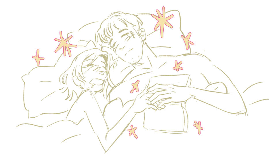 cozy in bed