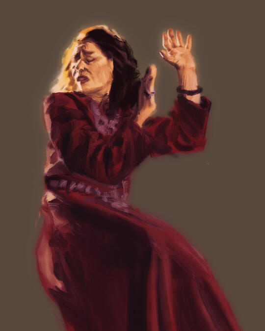 Untitled. kimodameshi 7 figure drawing challenge (march 2025)