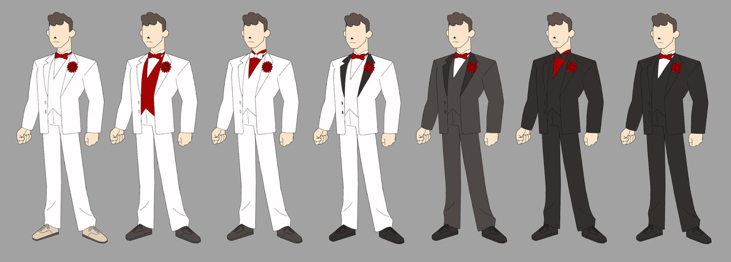 fiance wedding colourways