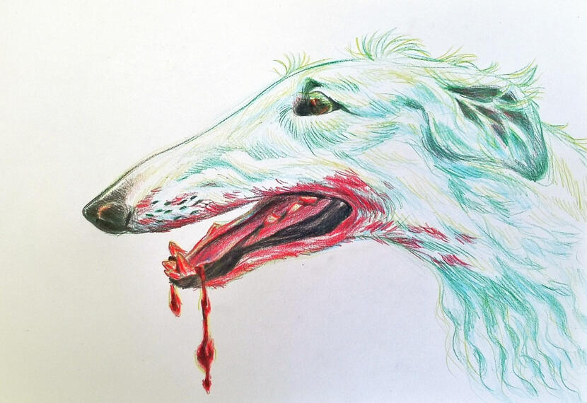 change it up art challenge. pencils + 'consumption'