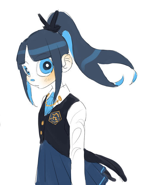 swallow doodle