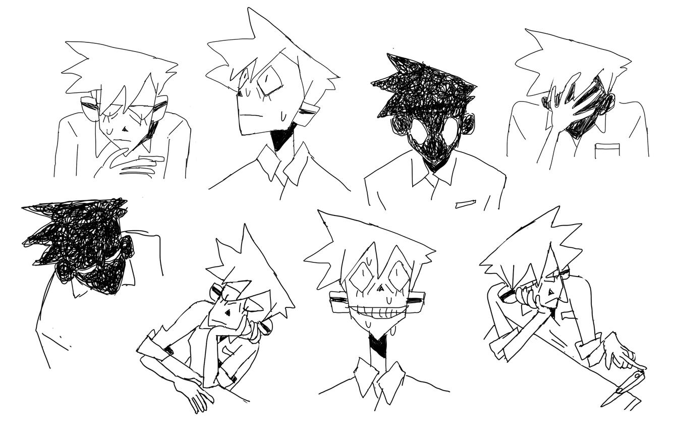 itchy expression sheet
